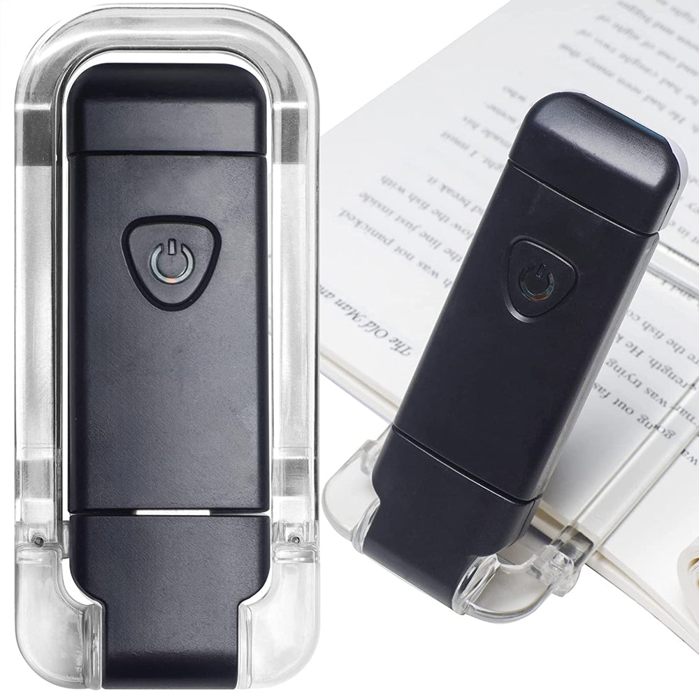 Luz de Lectura Recargable por USB | 3 Niveles de Brillo y 3 Tonos de Luz (Cálido, Neutro y Blanco)