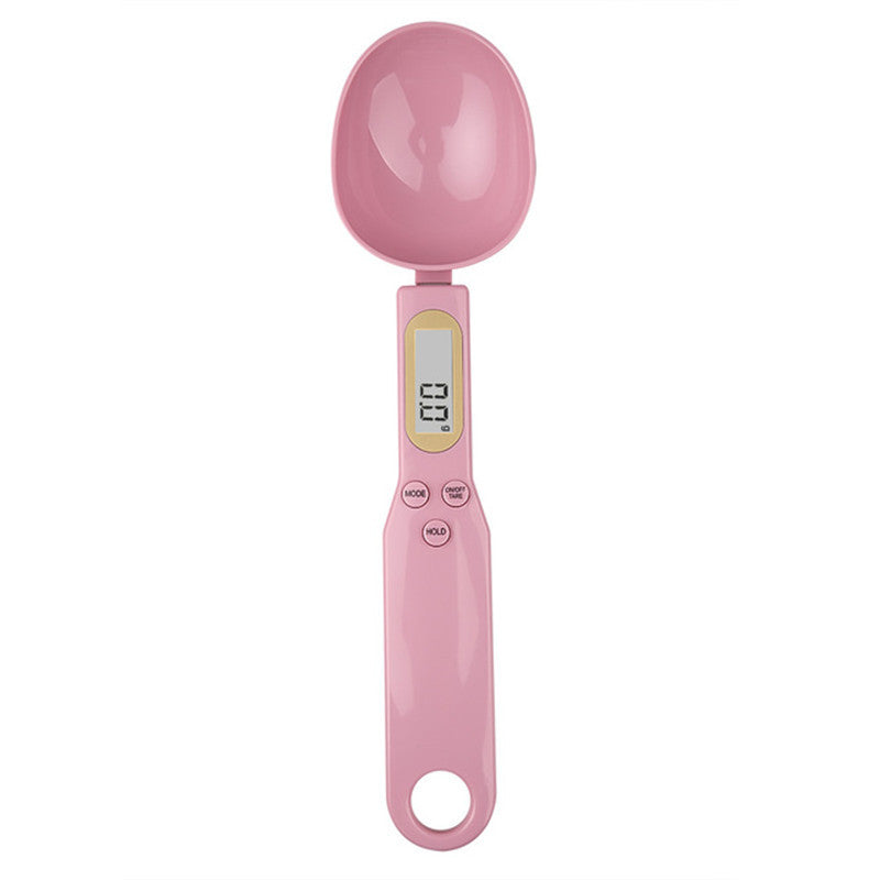 Bascula electrónica de cocina en forma de cucharra